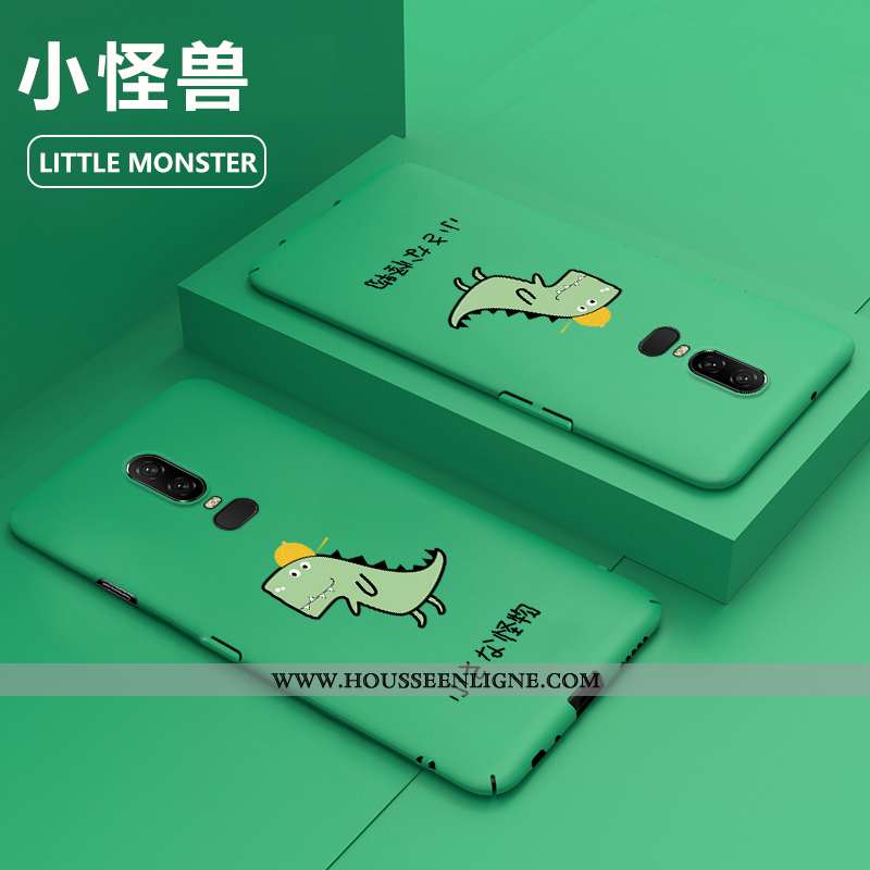 Étui Oneplus 6 Dessin Animé Ultra Jaune Tout Compris Difficile Incassable