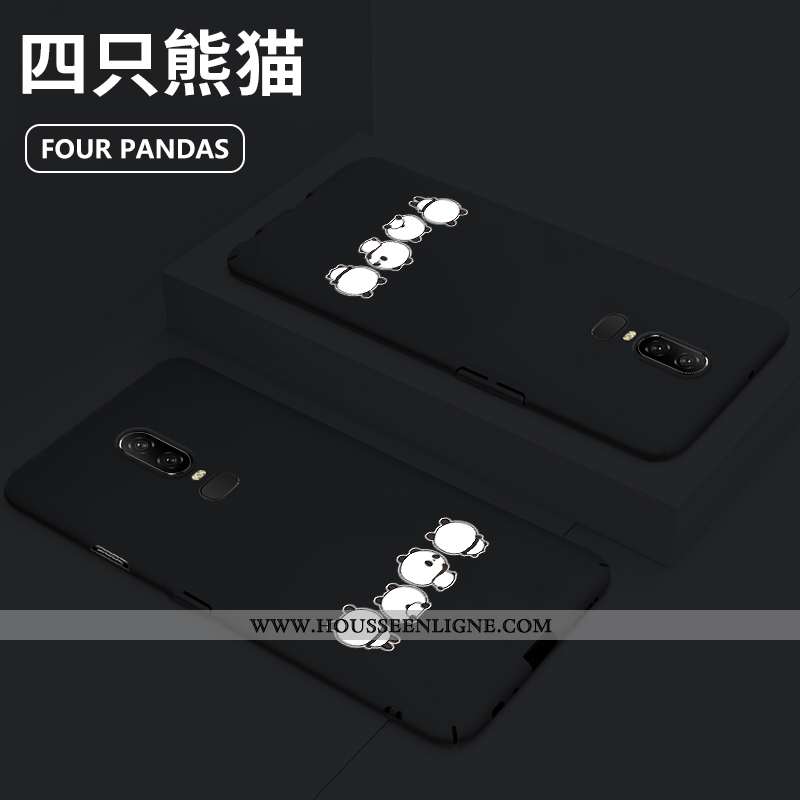 Étui Oneplus 6 Dessin Animé Ultra Jaune Tout Compris Difficile Incassable