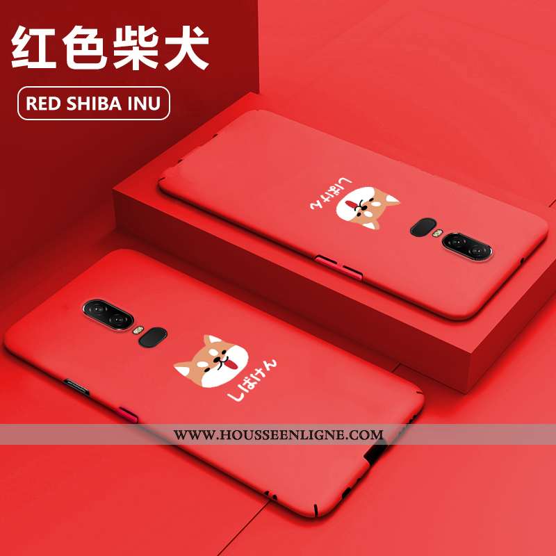 Étui Oneplus 6 Dessin Animé Ultra Jaune Tout Compris Difficile Incassable