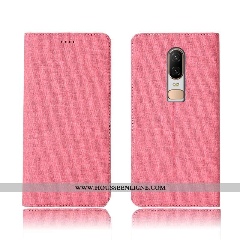 Étui Oneplus 6 Fluide Doux Silicone Coque Incassable Tout Compris Téléphone Portable Cuir Noir