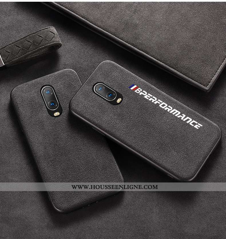 Étui Oneplus 6t Silicone Protection Business Europe Luxe Orange Téléphone Portable