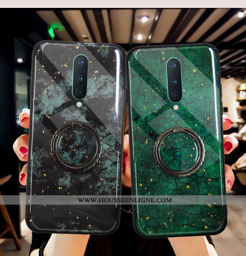 Étui Oneplus 7 Pro Luxe Fluide Doux Incassable Silicone Simple Rouge Violet