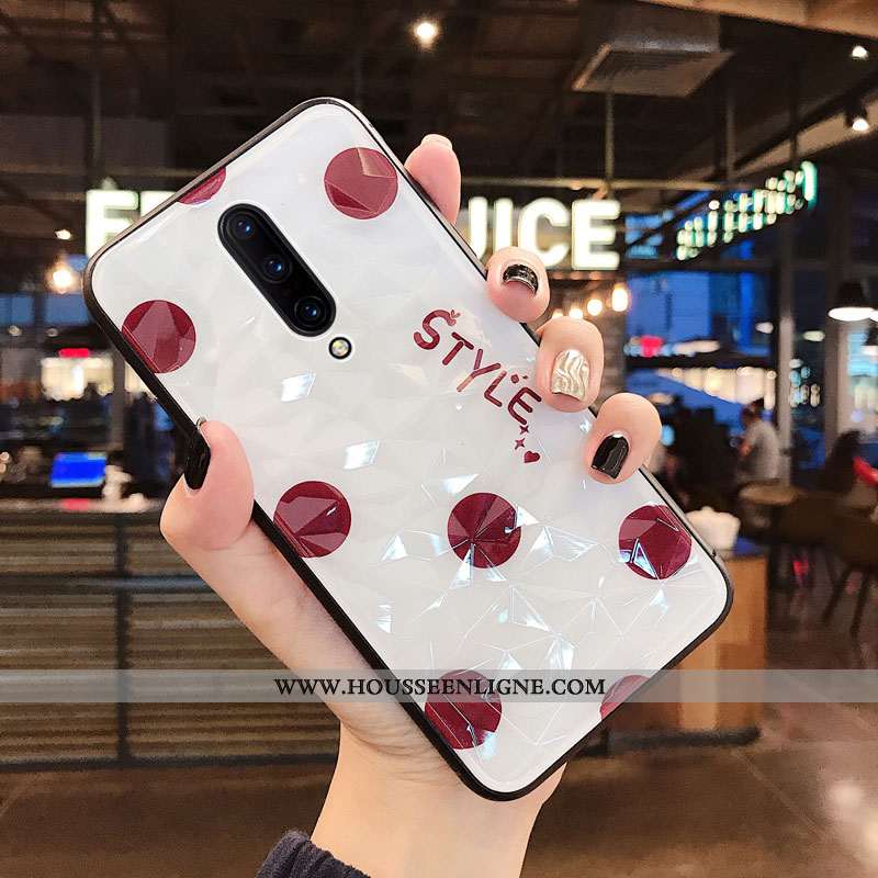 Étui Oneplus 7 Pro Personnalité Créatif Ornements Suspendus Incassable Légère Tendance Délavé En Dai