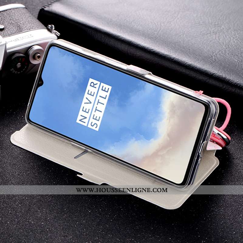 Étui Oneplus 7 Silicone Protection Personnalité Ultra Téléphone Portable Fluide Doux Champagne
