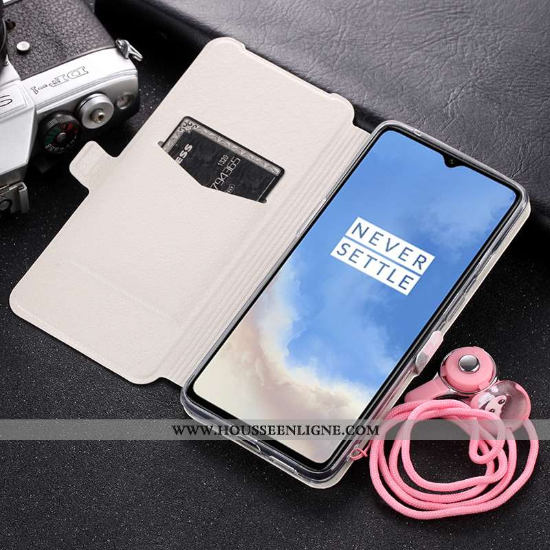 Étui Oneplus 7 Silicone Protection Personnalité Ultra Téléphone Portable Fluide Doux Champagne