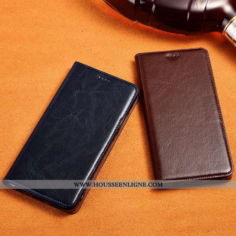 Étui Oneplus 7t Fluide Doux Silicone Protection Téléphone Portable Cuir Véritable Incassable Coque M