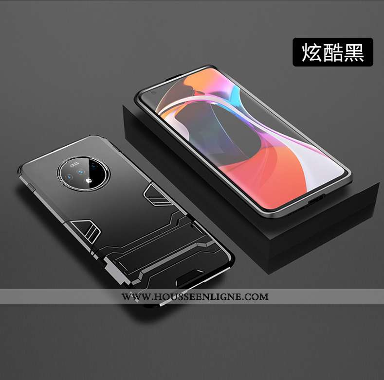 Étui Oneplus 7t Protection Personnalité Luxe Légère Incassable Créatif Noir