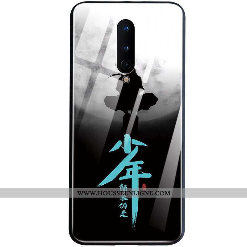 Étui Oneplus 8 Créatif Ultra Personnalité Bordure Téléphone Portable Légère Noir
