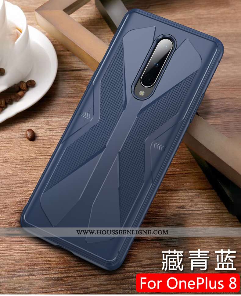 Étui Oneplus 8 Créatif Ultra Téléphone Portable Légère Protection Tout Compris Personnalité Noir