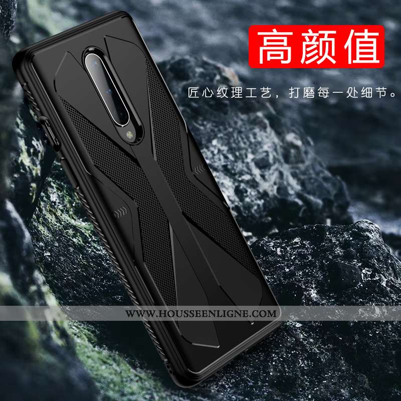 Étui Oneplus 8 Créatif Ultra Téléphone Portable Légère Protection Tout Compris Personnalité Noir