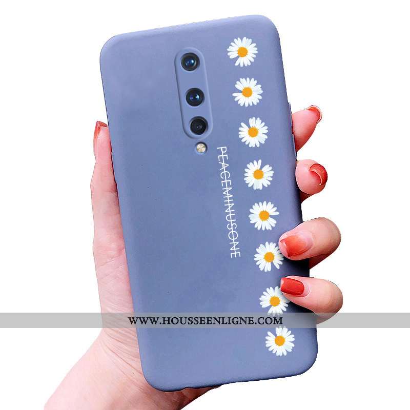 Étui Oneplus 8 Fluide Doux Silicone Incassable Vert Ultra Légère Tout Compris Verte