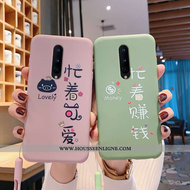 Étui Oneplus 8 Légère Fluide Doux Protection Charmant Silicone Ultra Rose