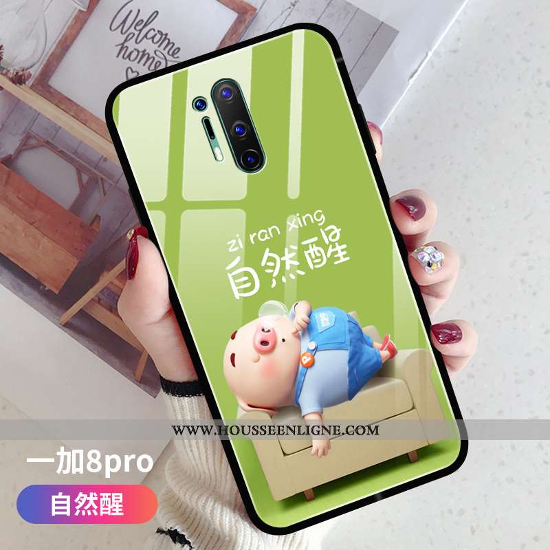 Étui Oneplus 8 Pro Charmant Tendance Rouge Protection Verre Fluide Doux