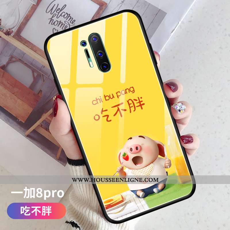 Étui Oneplus 8 Pro Charmant Tendance Rouge Protection Verre Fluide Doux
