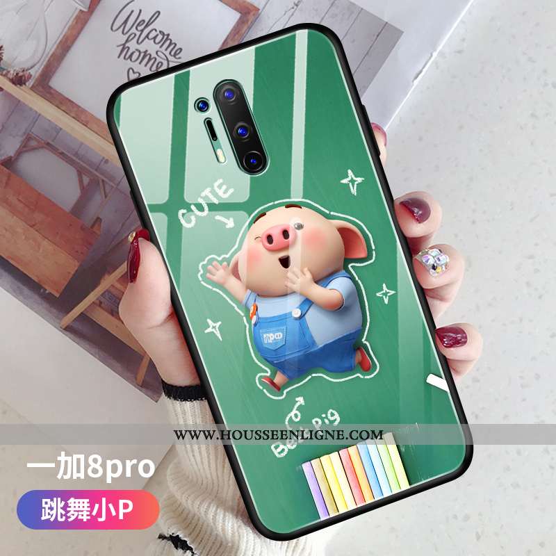 Étui Oneplus 8 Pro Charmant Tendance Rouge Protection Verre Fluide Doux