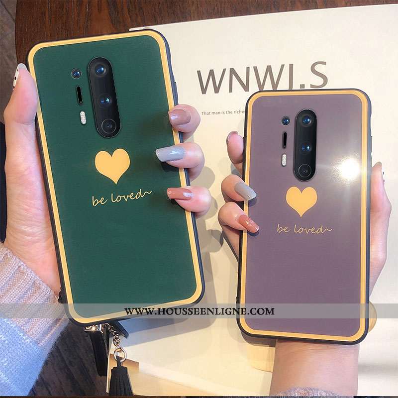 Étui Oneplus 8 Pro Fluide Doux Mode Coque Incassable Membrane Téléphone Portable Vent Noir