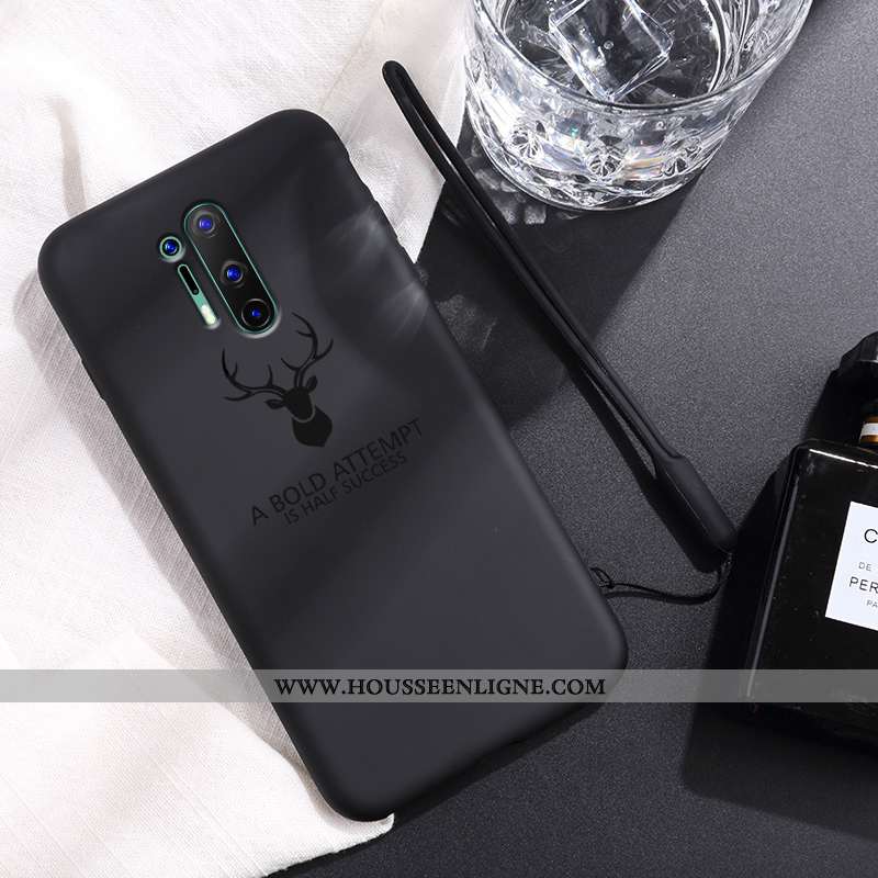 Étui Oneplus 8 Pro Protection Délavé En Daim Elk Nouveau Fluide Doux Tendance Rose