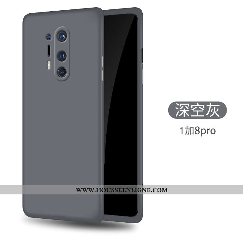 Étui Oneplus 8 Pro Ultra Tendance Incassable Coque En Silicone Fluide Doux Téléphone Portable Tout C