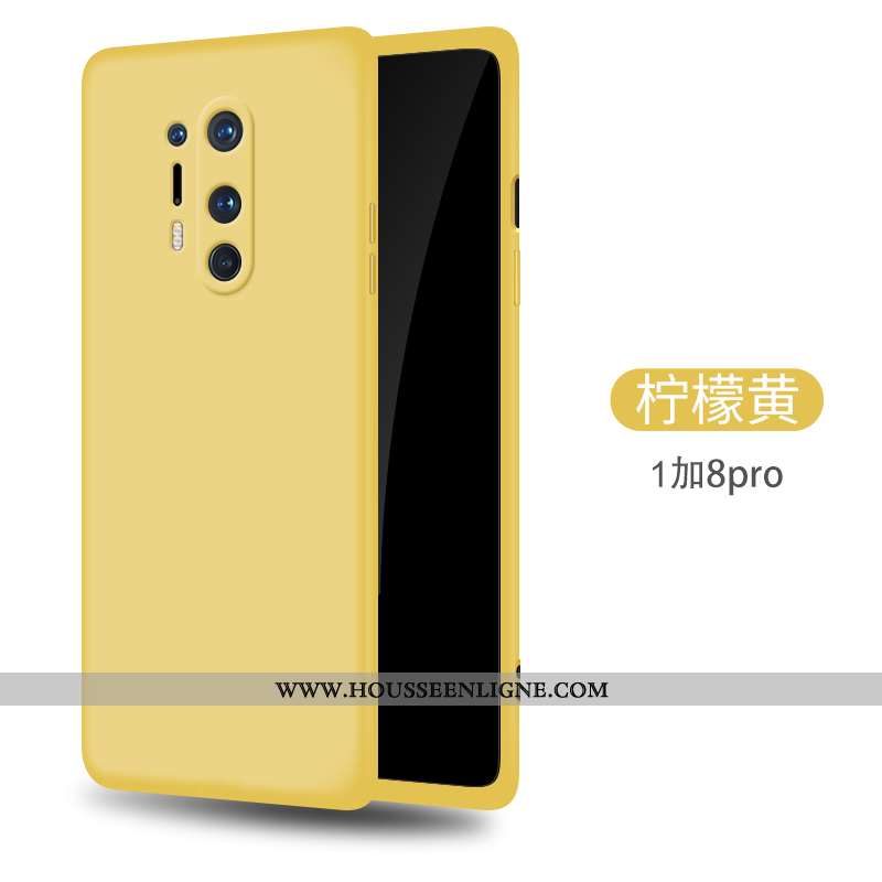 Étui Oneplus 8 Pro Ultra Tendance Incassable Coque En Silicone Fluide Doux Téléphone Portable Tout C