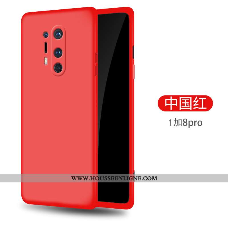 Étui Oneplus 8 Pro Ultra Tendance Incassable Coque En Silicone Fluide Doux Téléphone Portable Tout C