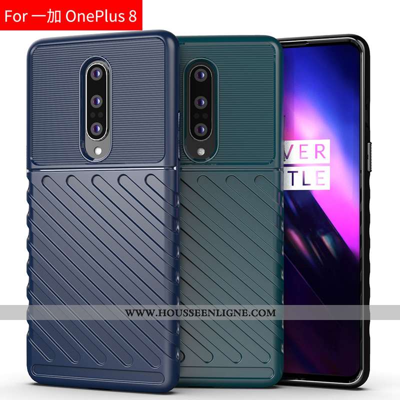 Étui Oneplus 8 Téléphone Portable Vert Coque Verte