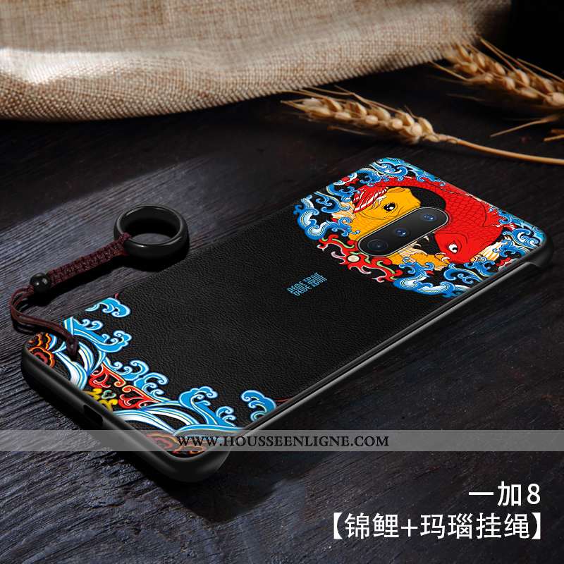 Étui Oneplus 8 Ultra Tendance Vintage Personnalité Net Rouge Style Chinois Jaune