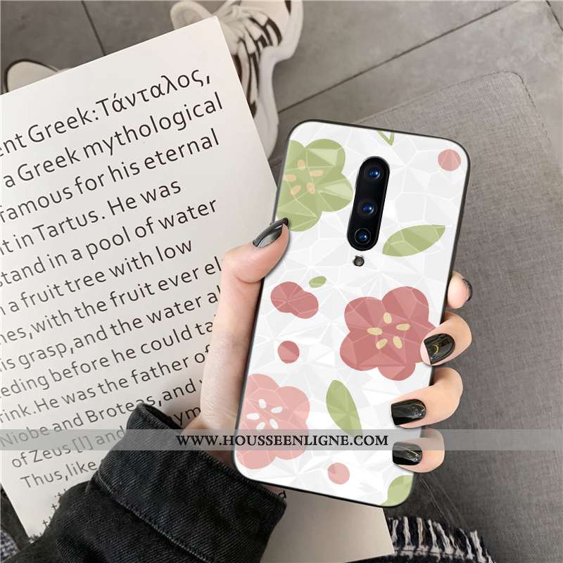 Étui Oneplus 8 Vert Coque Téléphone Portable Losange Verte