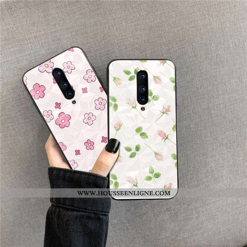 Étui Oneplus 8 Vert Coque Téléphone Portable Losange Verte