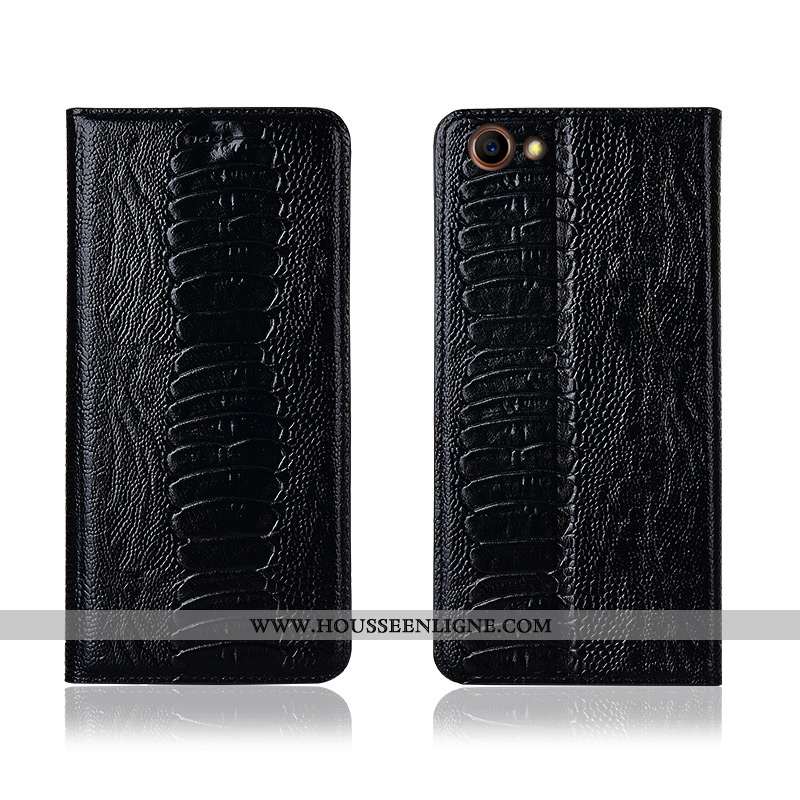 Étui Oppo A3 Cuir Véritable Cuir Marron Oiseau Nouveau Téléphone Portable Incassable