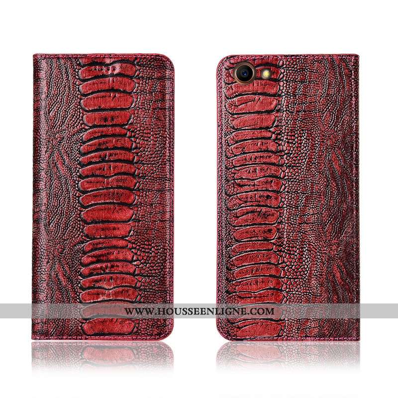 Étui Oppo A3 Cuir Véritable Cuir Marron Oiseau Nouveau Téléphone Portable Incassable