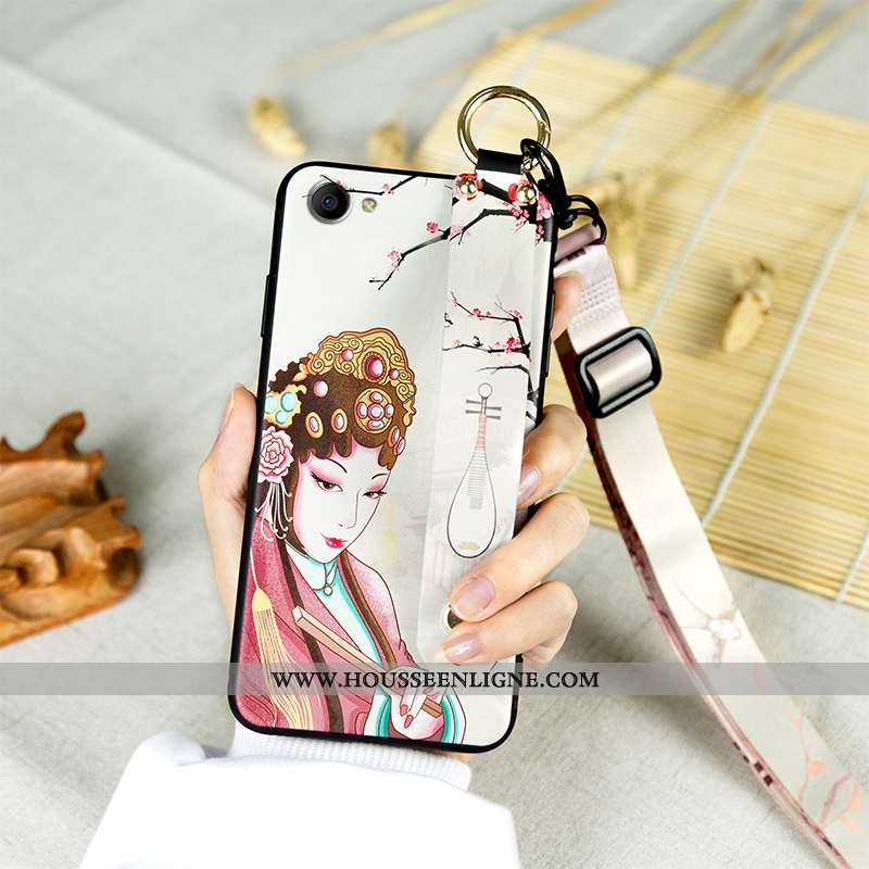 Étui Oppo A3 Fluide Doux Silicone Vert Coque Ornements Suspendus Net Rouge Verte