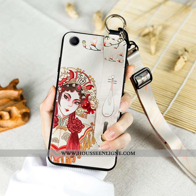 Étui Oppo A3 Fluide Doux Silicone Vert Coque Ornements Suspendus Net Rouge Verte