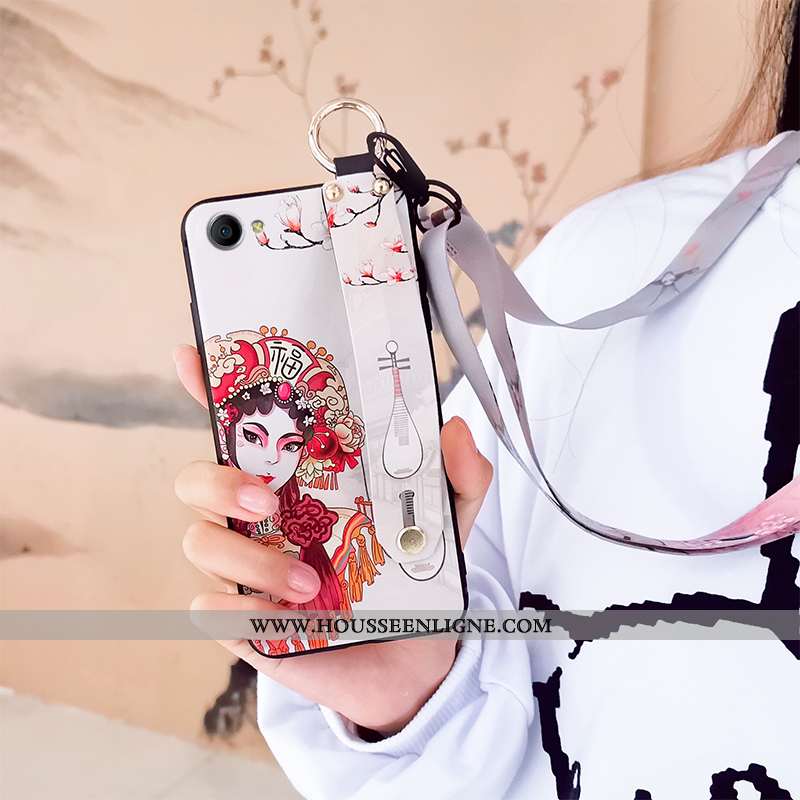 Étui Oppo A3 Fluide Doux Silicone Vert Coque Ornements Suspendus Net Rouge Verte