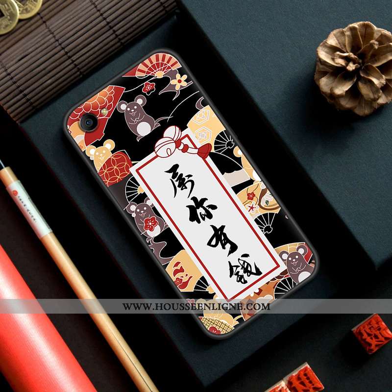 Étui Oppo A3 Personnalité Vintage Classiques Tout Compris Amoureux Incassable De Fête Noir
