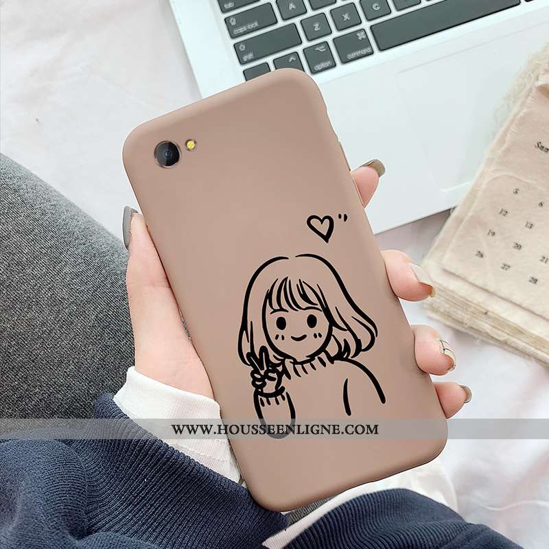 Étui Oppo A3 Protection Dessin Animé Net Rouge Tendance Coque Gris