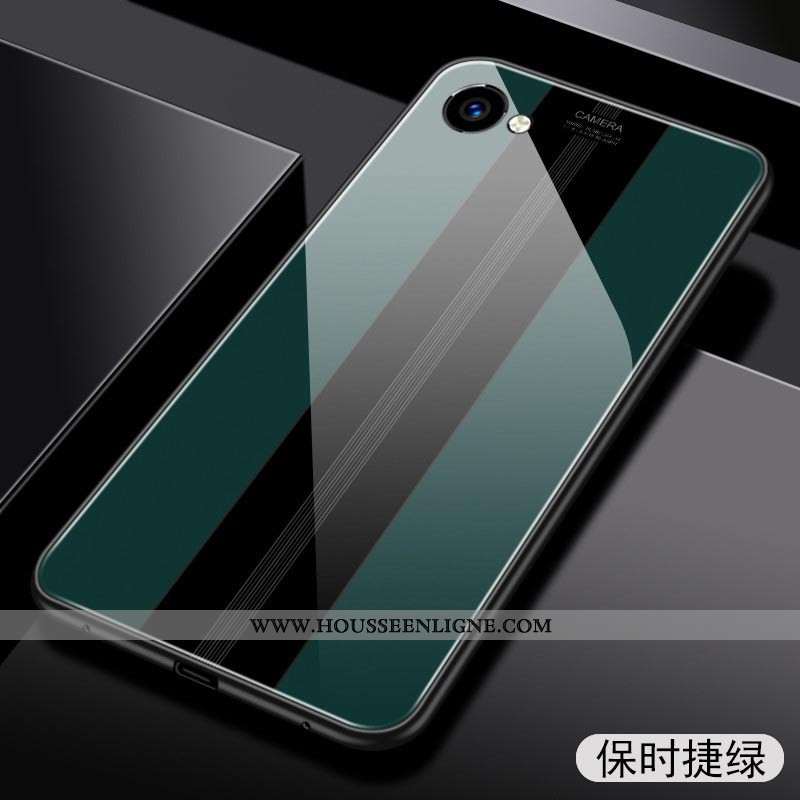 Étui Oppo A3 Protection Verre Net Rouge Business Délavé En Daim Nouveau