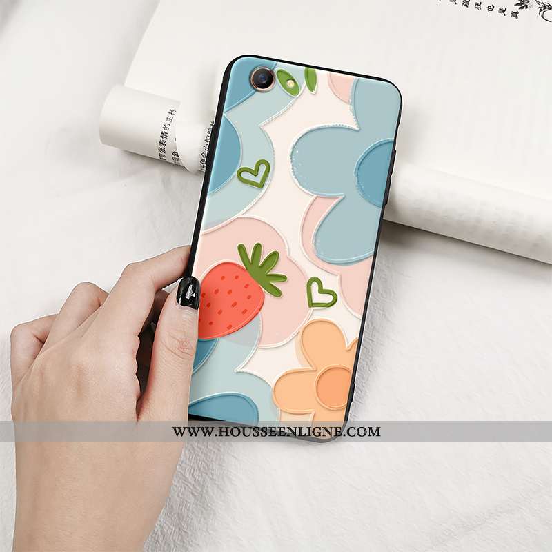 Étui Oppo A3 Tendance Fluide Doux Coque Fruit Personnalité Tout Compris Orange