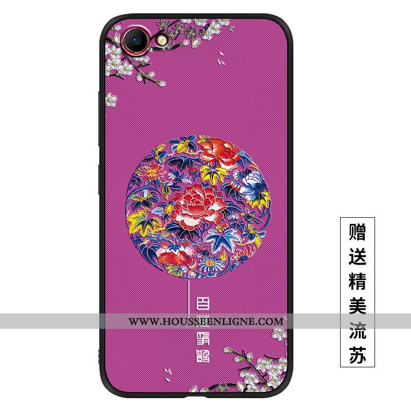 Étui Oppo A3 Tendance Fluide Doux Vent Silicone Téléphone Portable Mode Délavé En Daim Bleu