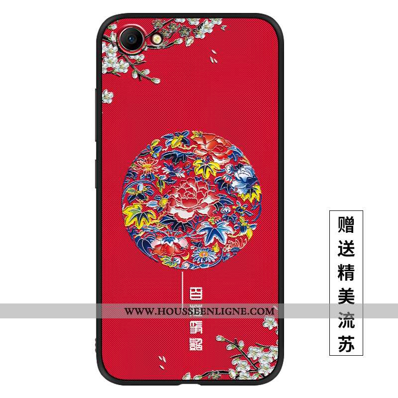 Étui Oppo A3 Tendance Fluide Doux Vent Silicone Téléphone Portable Mode Délavé En Daim Bleu