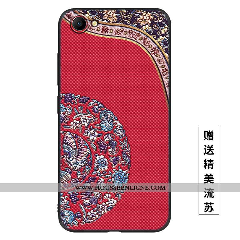 Étui Oppo A3 Tendance Fluide Doux Vent Silicone Téléphone Portable Mode Délavé En Daim Bleu