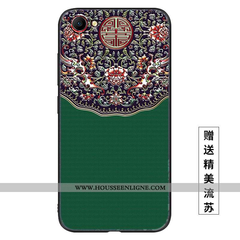 Étui Oppo A3 Tendance Fluide Doux Vent Silicone Téléphone Portable Mode Délavé En Daim Bleu