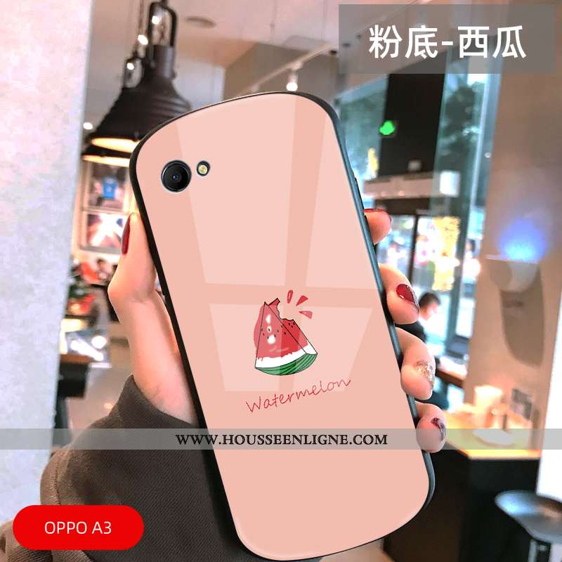 Étui Oppo A3 Tendance Mode Créatif Personnalité Téléphone Portable Coque Charmant Verte