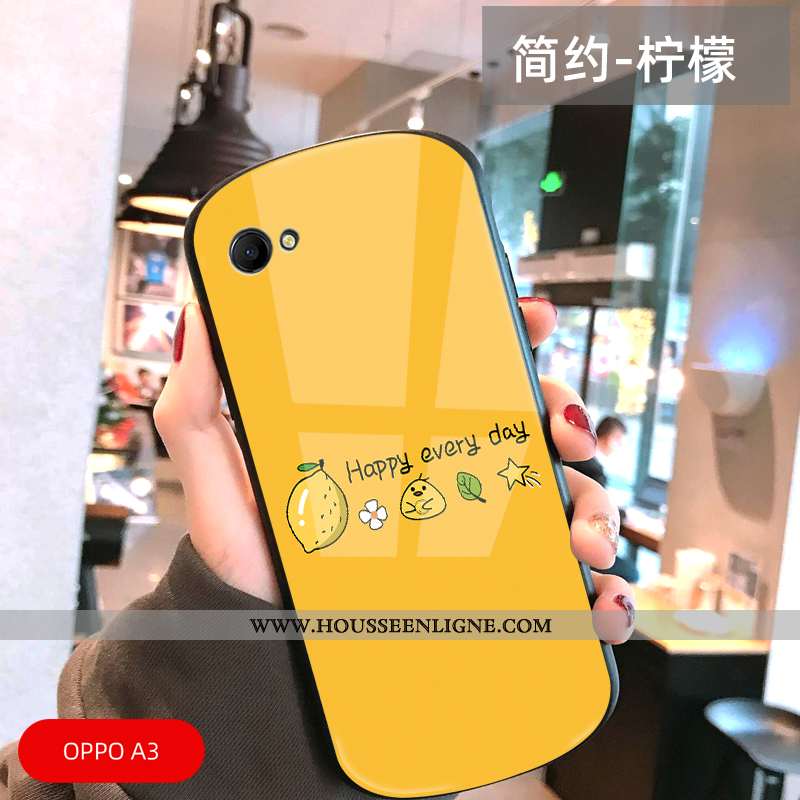 Étui Oppo A3 Tendance Mode Créatif Personnalité Téléphone Portable Coque Charmant Verte