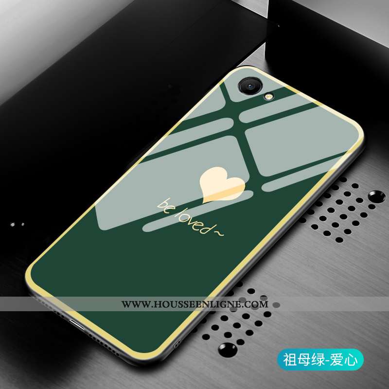 Étui Oppo A3 Tendance Protection Vert Verre Cool Personnalité Verte