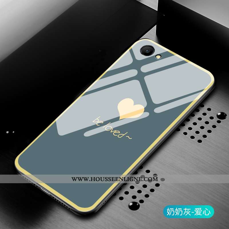 Étui Oppo A3 Tendance Protection Vert Verre Cool Personnalité Verte