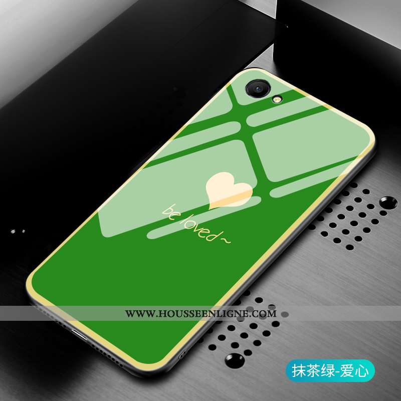 Étui Oppo A3 Tendance Protection Vert Verre Cool Personnalité Verte