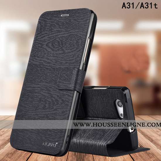 Étui Oppo A31 Cuir Protection Incassable Téléphone Portable Housse Coque Doré