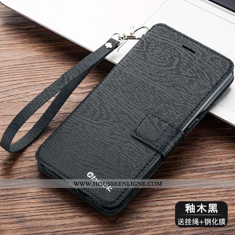 Étui Oppo A31 Cuir Silicone Incassable Protection Téléphone Portable Housse Coque Bleu