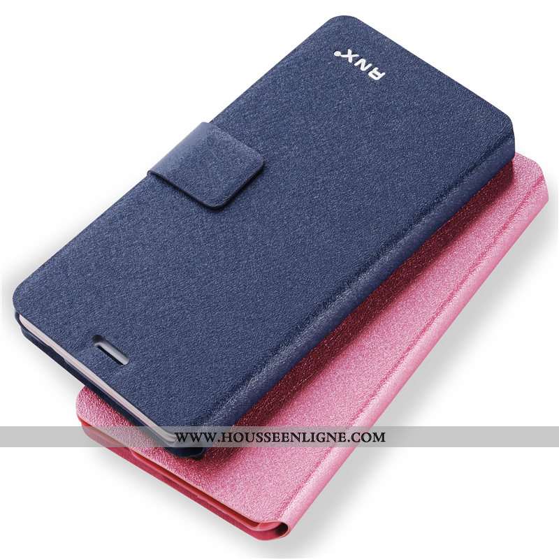 Étui Oppo A31 Fluide Doux Protection Bleu Incassable Nouveau Cuir