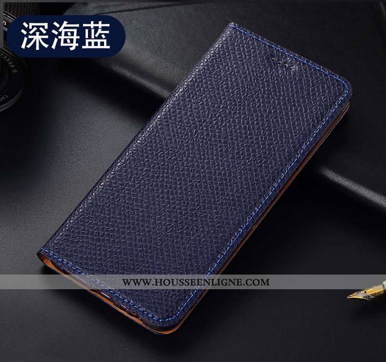 Étui Oppo A5 2020 Modèle Fleurie Protection Coque Téléphone Portable Housse Mesh Tout Compris Bleu F